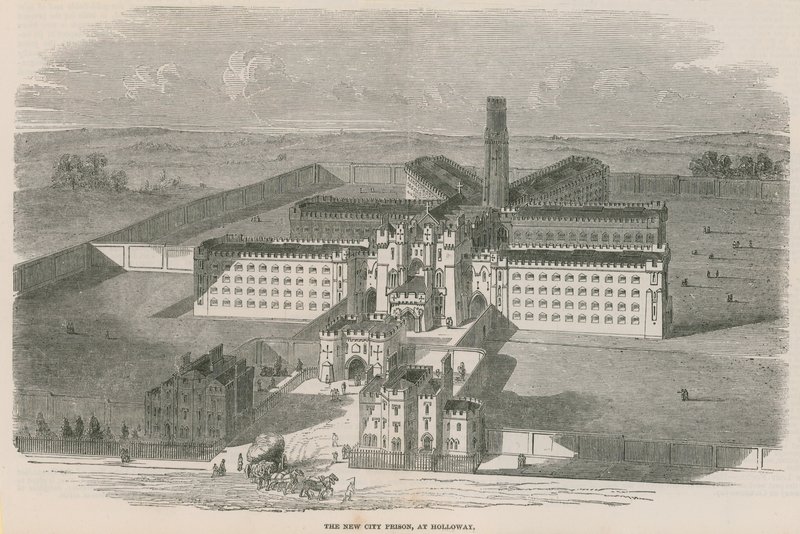 La nouvelle prison de la ville à Holloway - English School