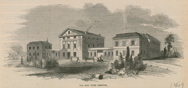 Le nouvel Hôpital de la Fièvre, Londres - English School
