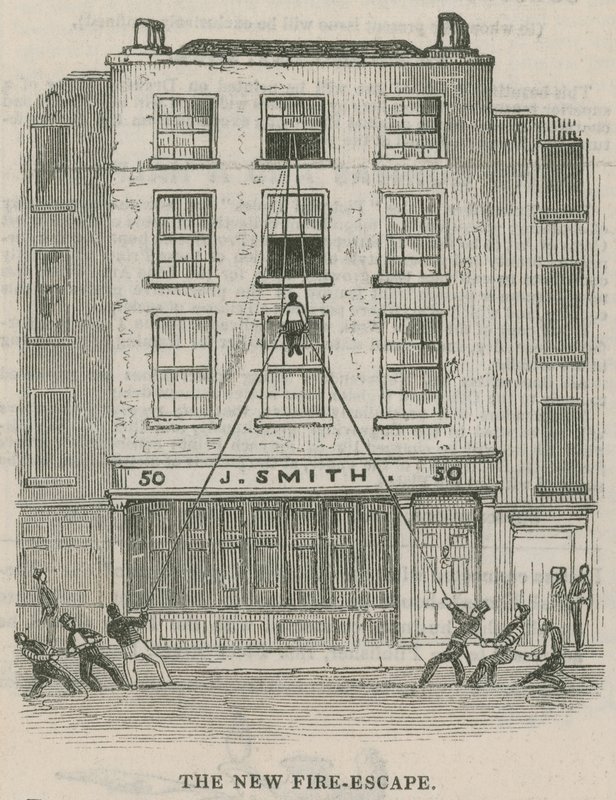 La nouvelle échelle de secours - English School