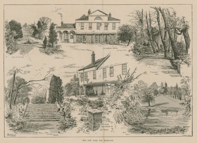 Le nouveau parc pour Highgate, Londres - English School