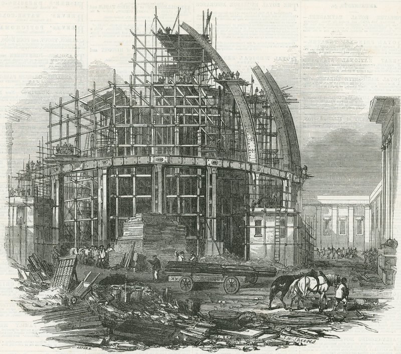 Nouvelle salle de lecture au British Museum - English School