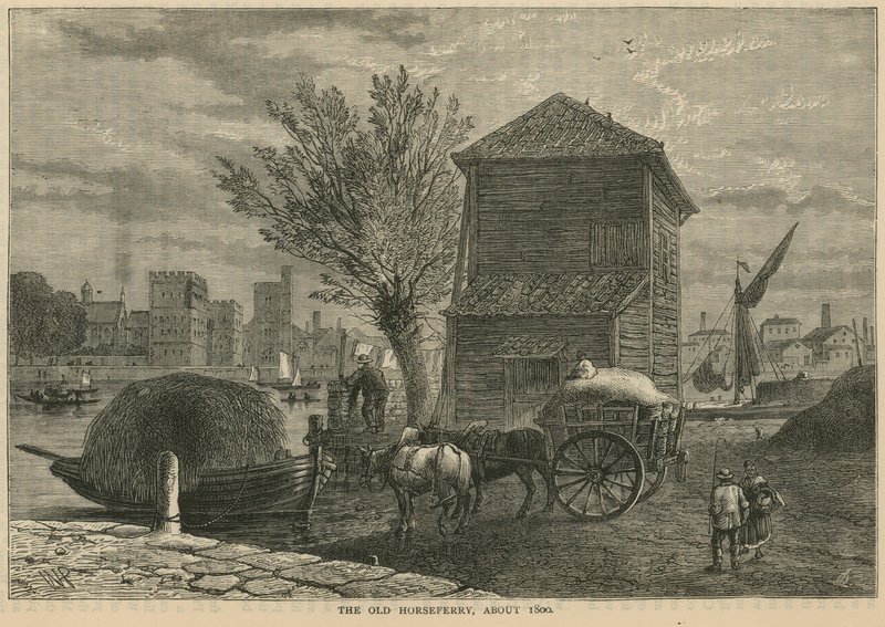Le vieux bac à cheval - English School