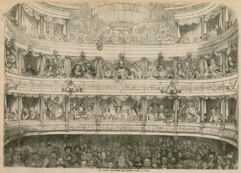 Le pantomime du point de vue des clowns - English School