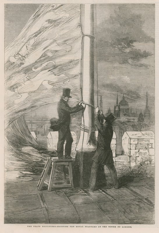 Les réjouissances de la paix - English School