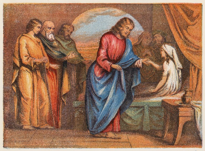 La résurrection de la fille de Jaïre - English School