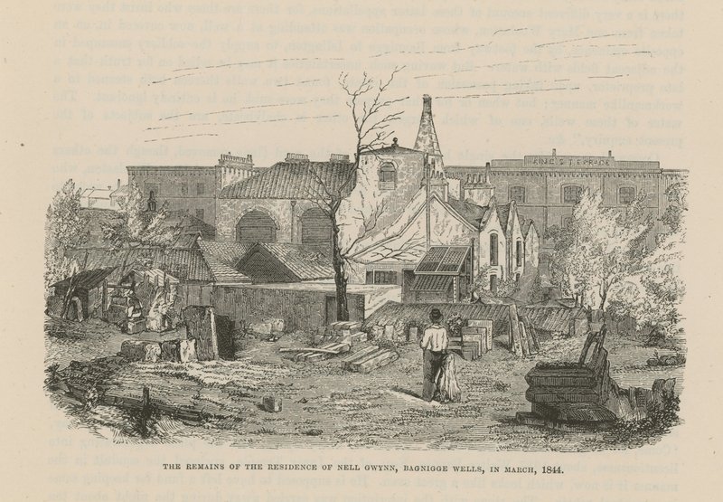 Les restes de la résidence de Nell Gwynn - English School