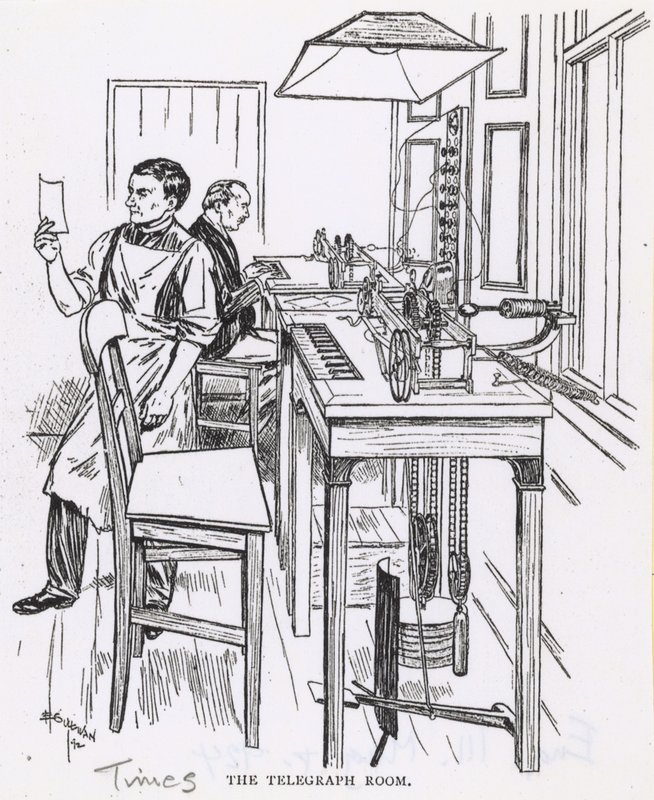 La salle du télégraphe - English School