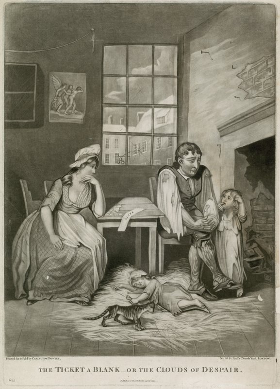 Le billet un blanc, ou les nuages du désespoir - English School