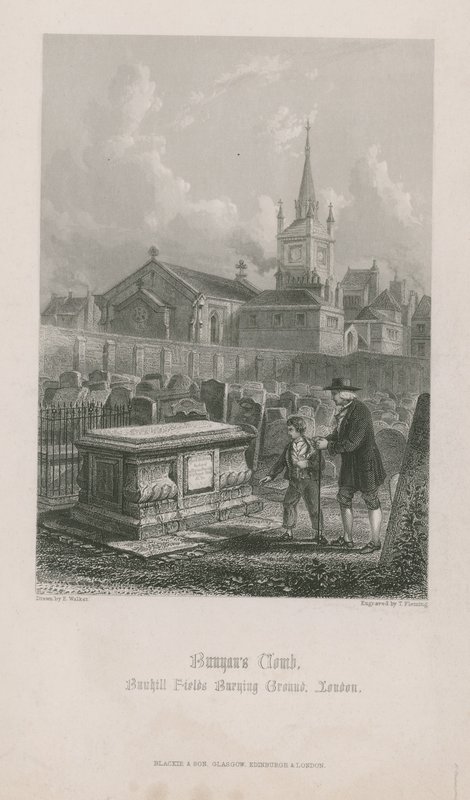 Le tombeau de John Bunyan - English School