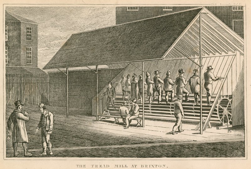 Le moulin à bras à la prison de Brixton - English School