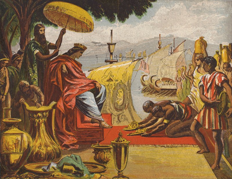 La richesse du roi Salomon - English School