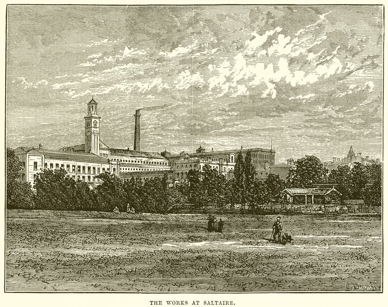 Les usines à Saltaire - English School