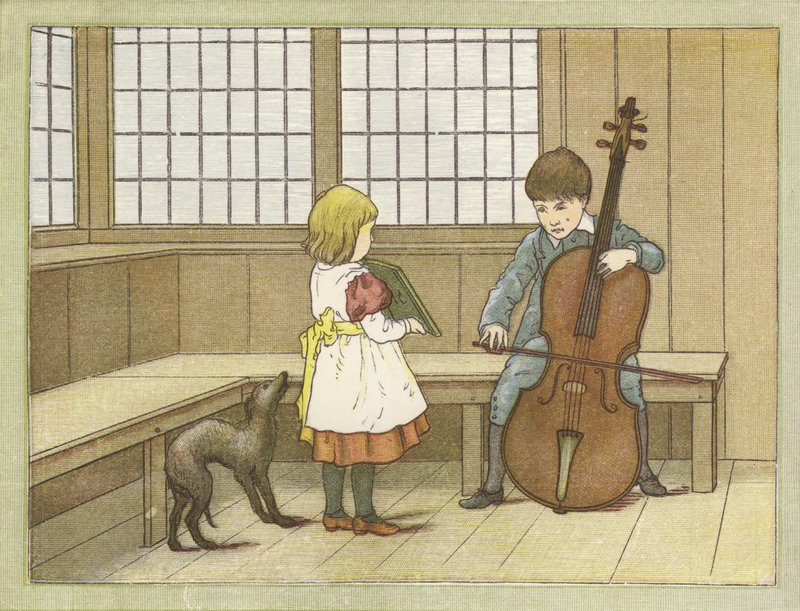 Le jeune musicien - English School