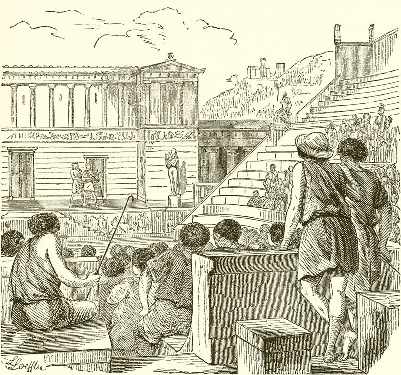 Théâtre dans la Grèce antique - English School