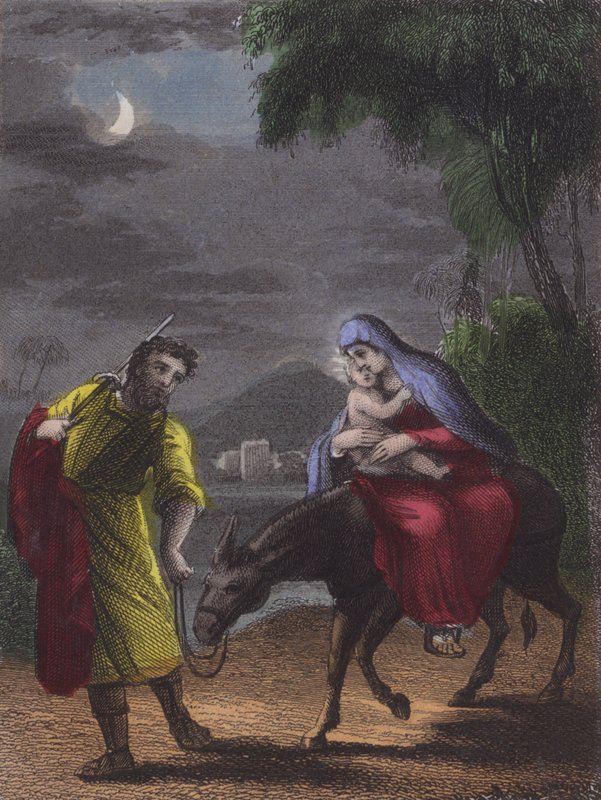 Alors lève-toi et fuis, en Égypte fuis, avec vitesse... - English School