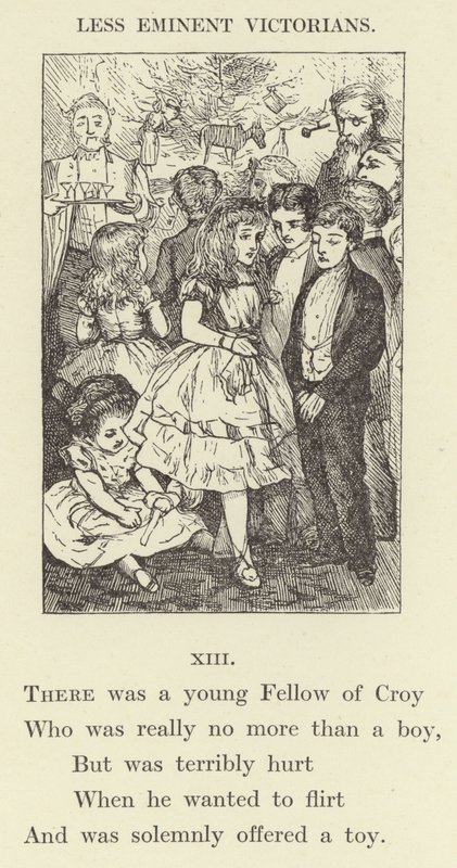 Il y avait un jeune boursier de Croy (gravure) - English School