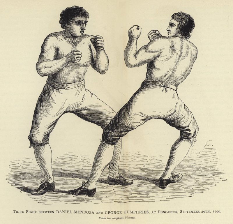 Troisième combat entre Daniel Mendoza et George Humphries, à Doncaster, 29 septembre 1790, d