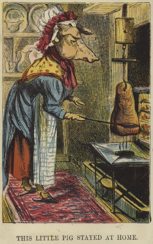 Ce petit cochon est resté à la maison - English School