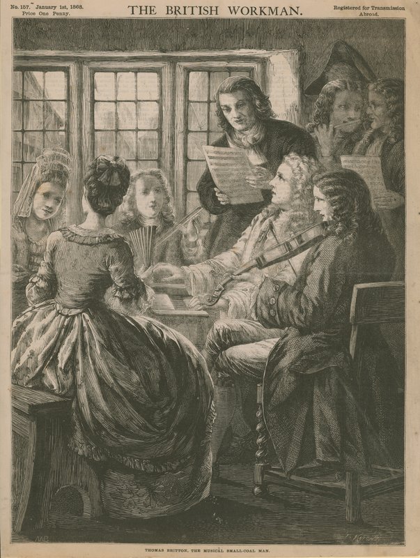 Thomas Britton, le charbonnier musical - English School