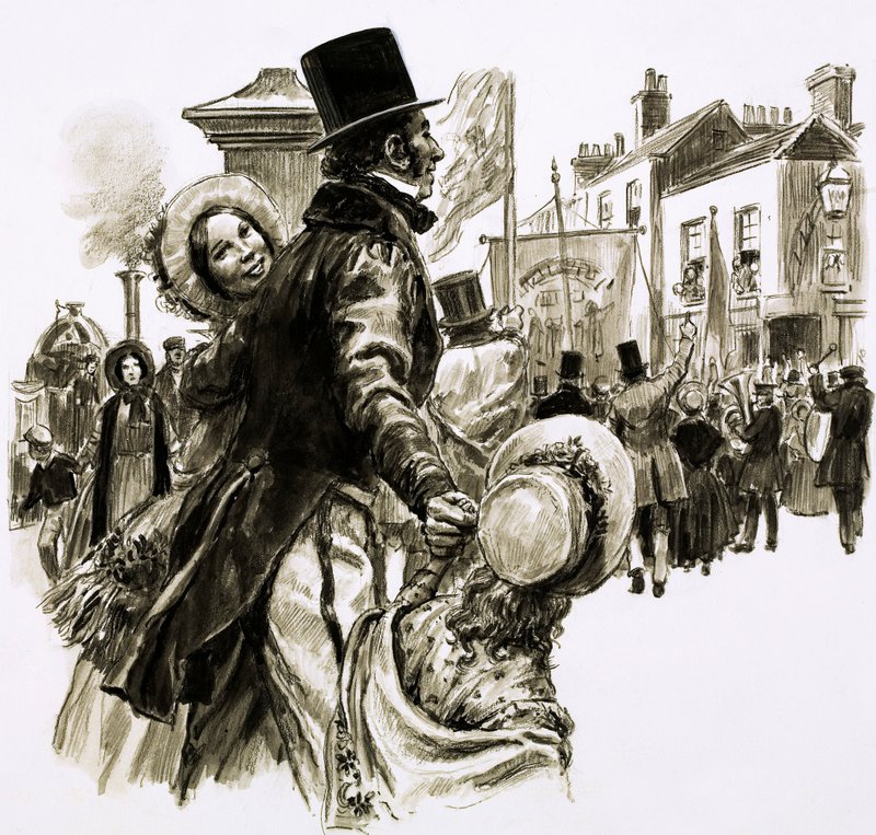Thomas Cook a organisé son premier tour en 1841 - English School