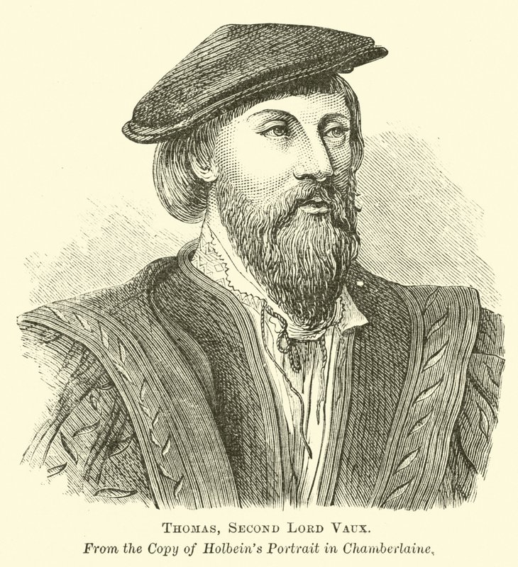 Thomas, deuxième Lord Vaux - English School