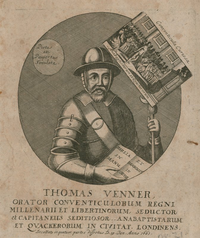 Thomas Venner, orateur - English School