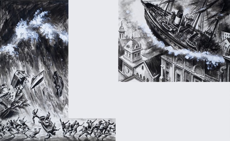 Vagues de marée - English School