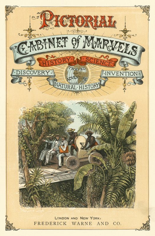 Page de titre de The Pictorial Cabinet of Marvels - English School