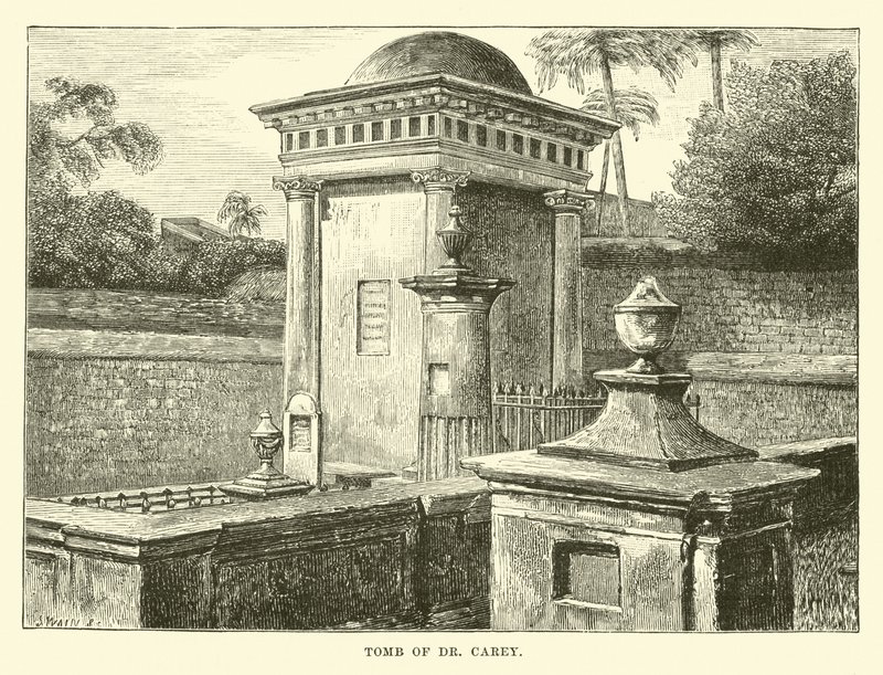 Tombe du Dr Carey - English School