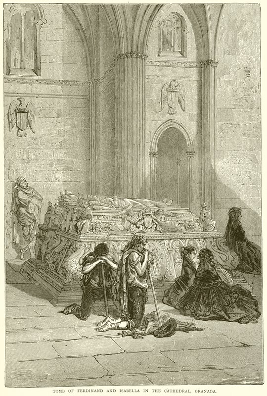 Tombeau de Ferdinand et Isabelle dans la cathédrale de Grenade - English School