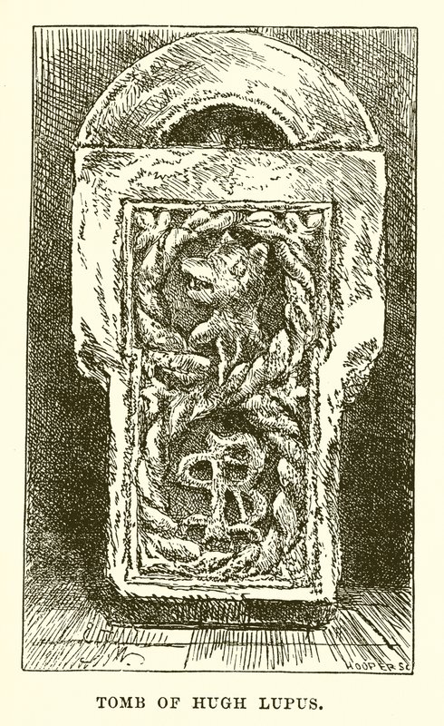 Tombe de Hugh Lupus - English School