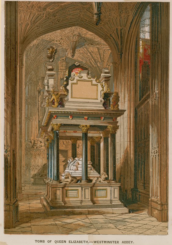 Tombe de la reine Élisabeth I à l