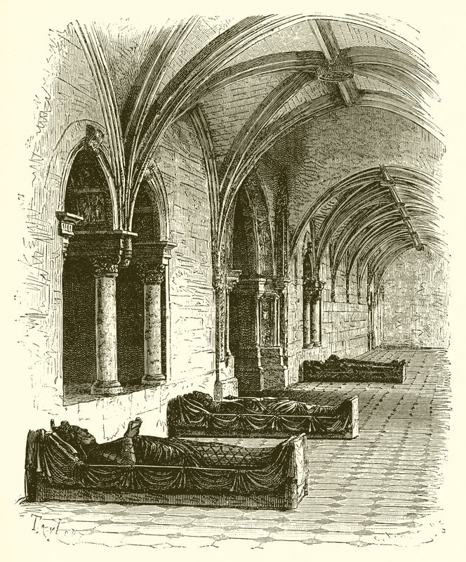 Tombeau de Richard Cœur de Lion à Fontevraud - English School