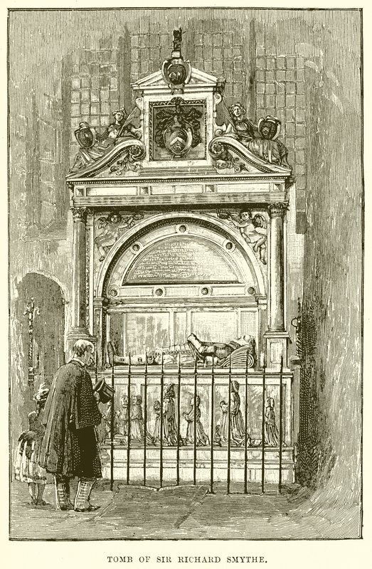 Tombe de Sir Richard Smythe - English School