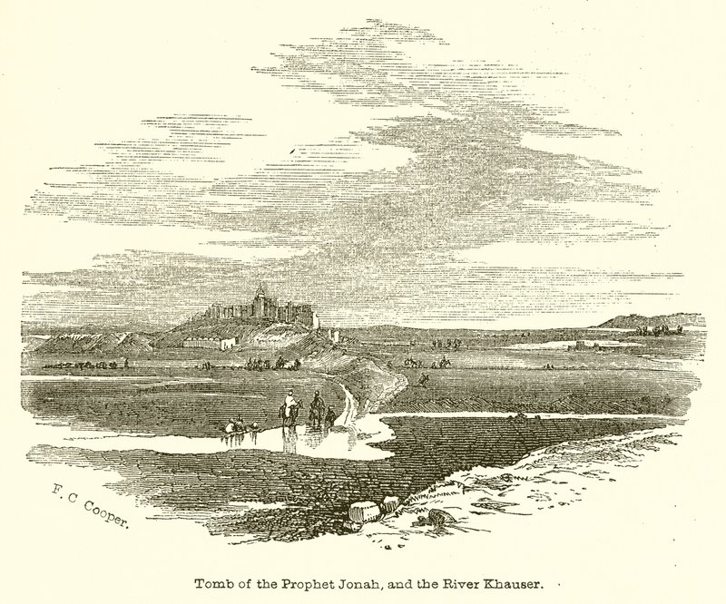 Tombe du prophète Jonas et la rivière Khauser - English School