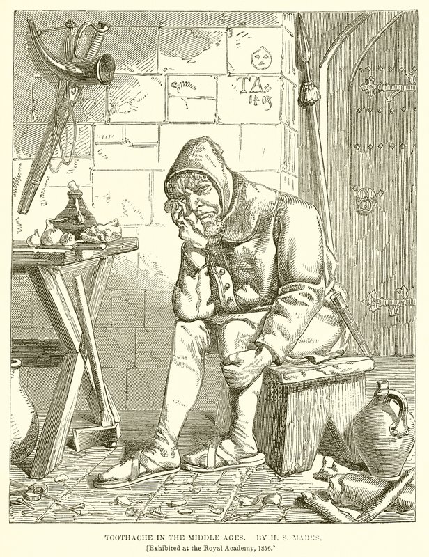 Mal de dents au Moyen Âge - English School