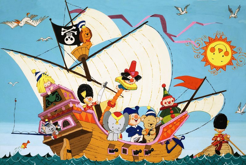 Bateau Pirate Sens Dessus Dessous - English School