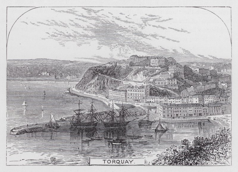 Torquay (gravure) - English School