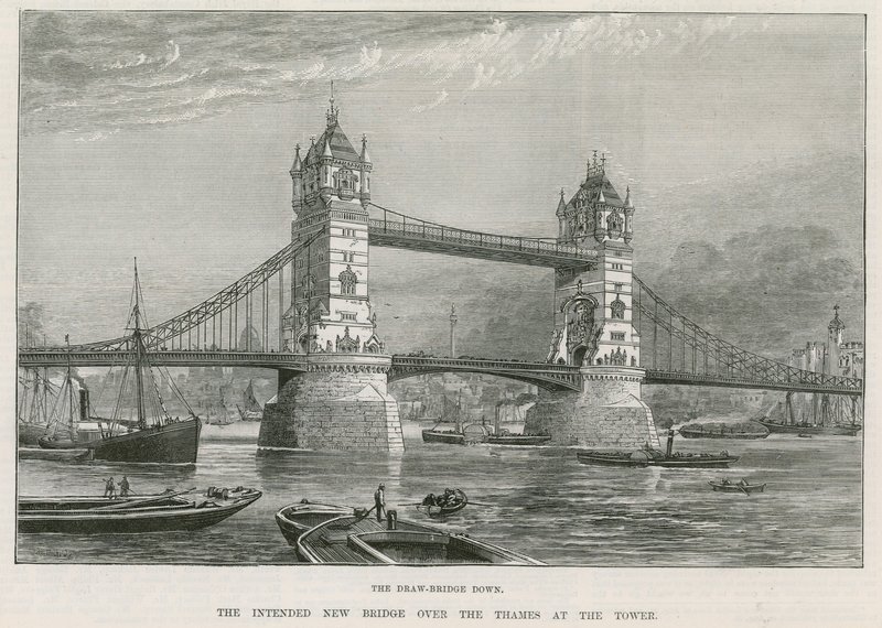 Pont de la Tour, Londres - English School
