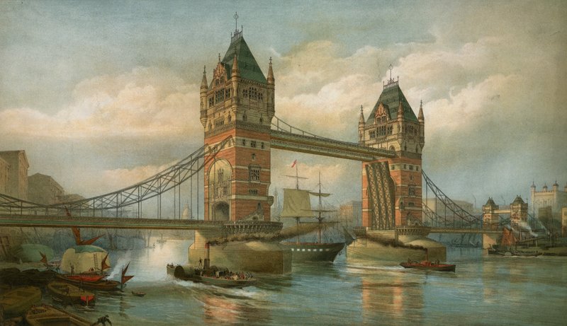 Pont de la Tour, Londres - English School