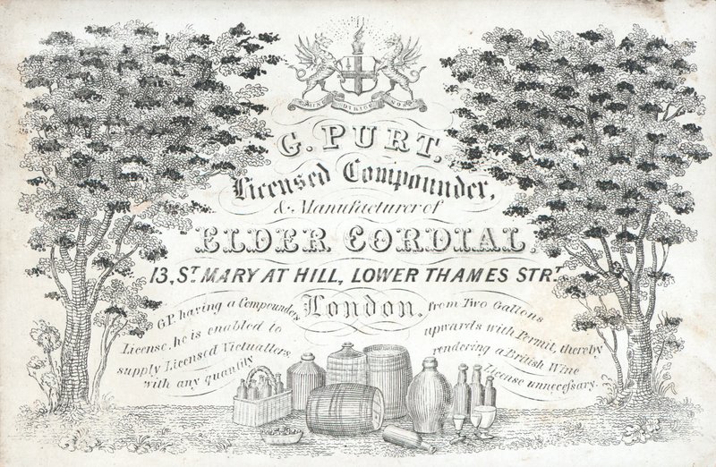 Carte de visite de G Purt - English School
