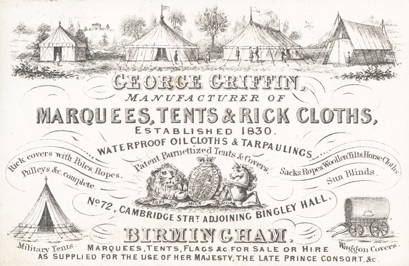 Carte de visite, George Griffin - English School