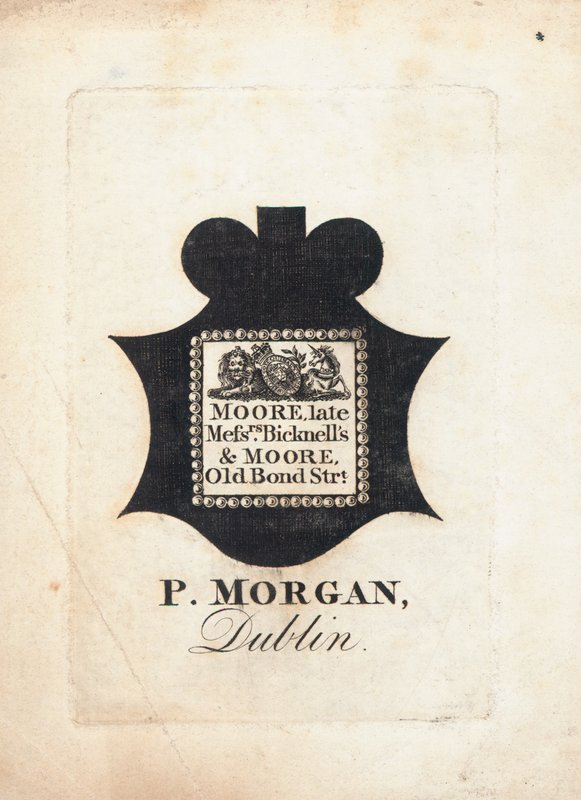 Carte de visite, P Morgan - English School