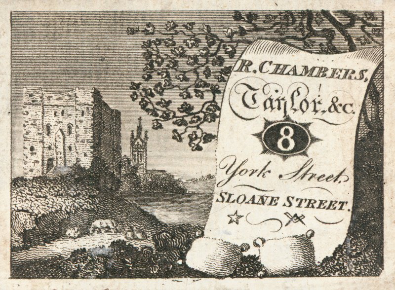 Carte de visite, R Chambers - English School