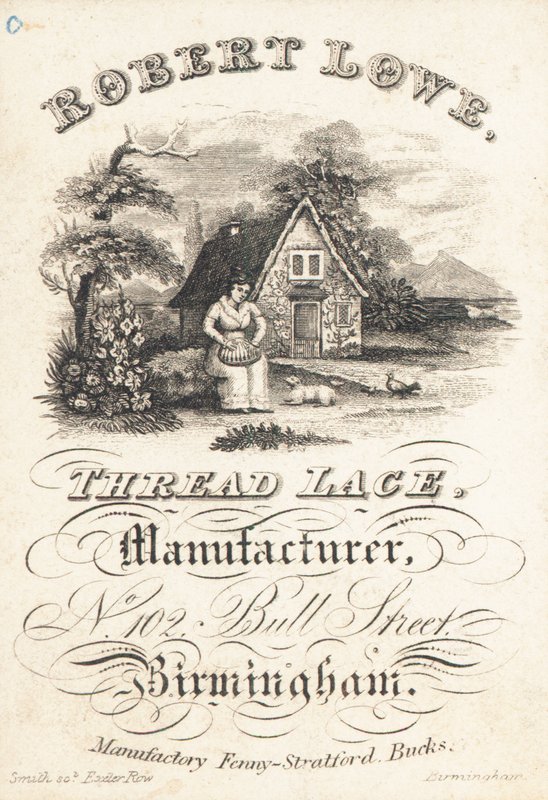 Carte de visite, Robert Lowe - English School