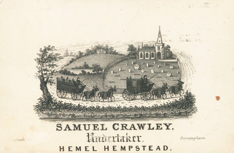 Carte de visite, Samuel Crawley - English School