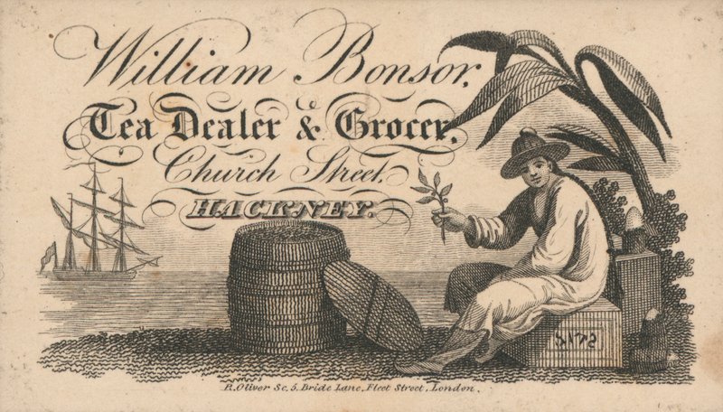 Carte de visite de William Bonsor - English School