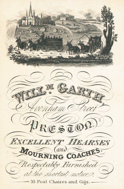 Carte de visite, William Garth - English School