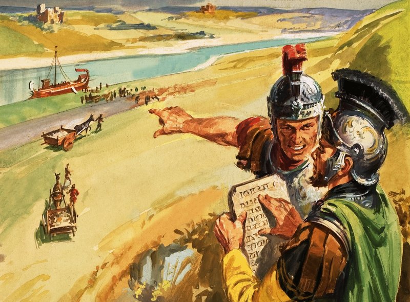 La route de Trajan construite le long du Danube - English School