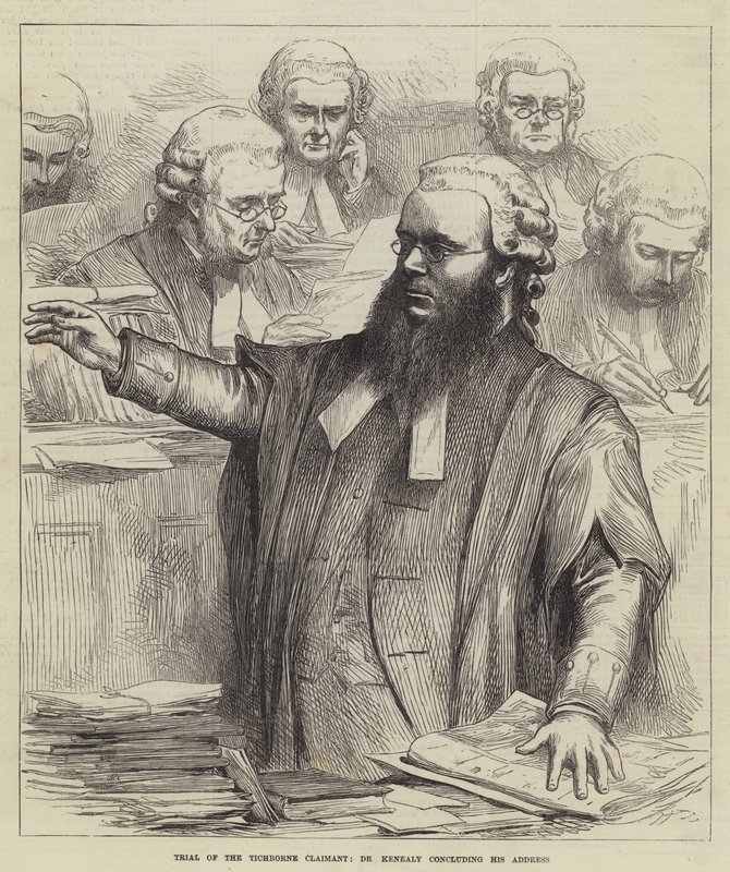 Procès du prétendant Tichborne, Dr Kenealy concluant son discours - English School